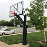 Stainless Olympian™ Arena Adjustable Basketball Goal