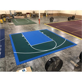 Get the Look - Custom Basketball Court Tiles - Any Size to Fit your Space!