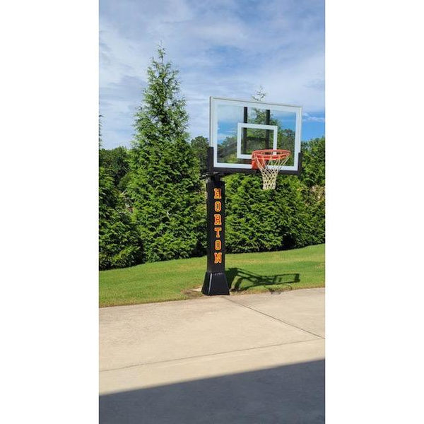FT79 Basketball Pole Pad + Gusset 6x6 Square all colors My