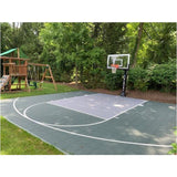 Get the Look - Custom Basketball Court Tiles - Any Size to Fit your Space!