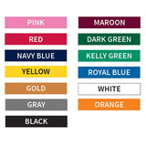 BLEACHER - 7-1/2' (3 ROW - SINGLE FOOT PLANK) - TIP & ROLL - POWDER COATED