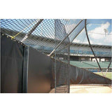 Elite Professional Portable Backstop, Dark Green
