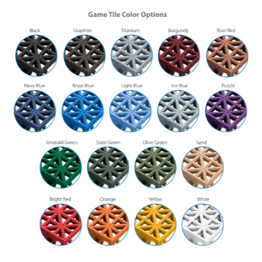 Get the Look Custom Basketball Court Tiles Any Size to Fit your Sp