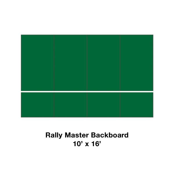 Rally Master Backboard, 10′ x 16′