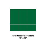 Rally Master Backboard, 10′ x 12′