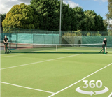 VERMONT 360° FREESTANDING TENNIS POSTS + NET