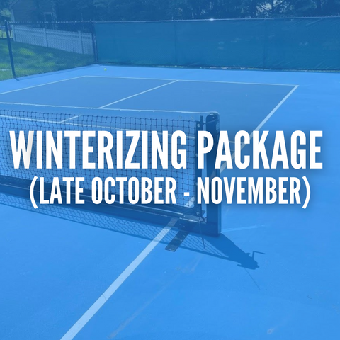 Winterizing Package: Late October - November