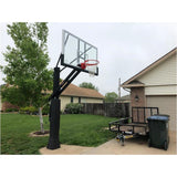 Stainless Olympian™ Supreme Adjustable Basketball Goal