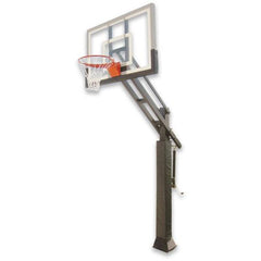 IRONCLAD 54" Triple Threat TPT553-MD Adjustable Height Ironclad Basketball Goal