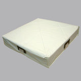 BASEBALL BASE SET - ECONOMY BASE (15"L X 15"W X 3"H) (SET OF 3) (WHITE)