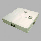 BASEBALL BASE SET - ECONOMY BASE (15"L X 15"W X 3"H) (SET OF 3) (WHITE)