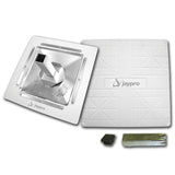 BASEBALL BASE SET - PRO-STYLE HOLLYWOOD (15"L X 15"W X 3"H) (SET OF 3) (WHITE)