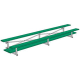 BLEACHER - 15' (2 ROW - DOUBLE FOOT PLANK) - TIP & ROLL - POWDER COATED