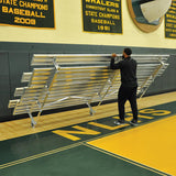 BLEACHER - 15' (4 ROW - DOUBLE FOOT PLANK) -TIP & ROLL