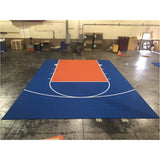 Get the Look - Custom Basketball Court Tiles - Any Size to Fit your Space!