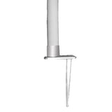 CORNER FLAGS - OFFICIAL SIZE WITH STATIONARY BASE - (SET OF 4)