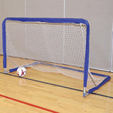 FOLDING MULTI-PURPOSE GOAL (4'H X 6'W) (1- RED, 1-BLUE)