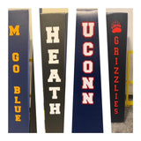 Custom Pole Pad + Decal Application for 4x4 or 5x5 Poles (logo options available)