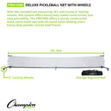DELUXE PICKLEBALL NET W/WHEELS- PBN1000