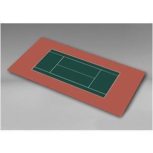 MBSTC120 - Tennis Court Tiles – 59'5"W x 120'2"L