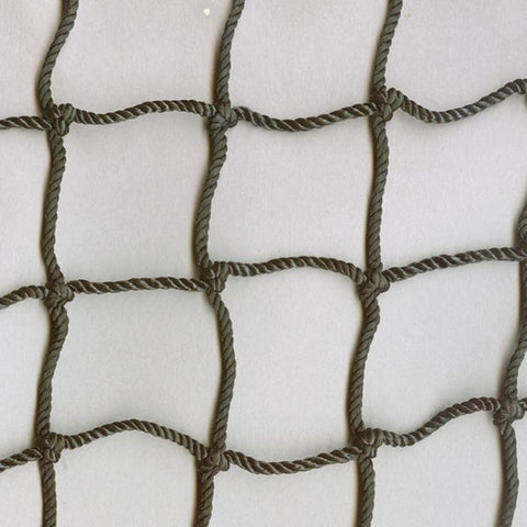 Douglas® Twisted Knotted Nylon Black 1-1/2″ SQ