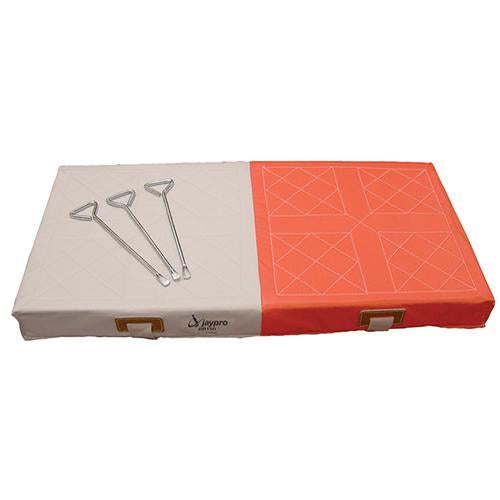 DOUBLE FIRST BASE - ECONOMY BASE (30"L X 15"W X 3"H)