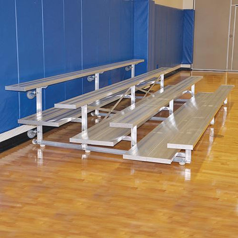 BLEACHER - 21' (4 ROW - DOUBLE FOOT PLANK) - TIP & ROLL