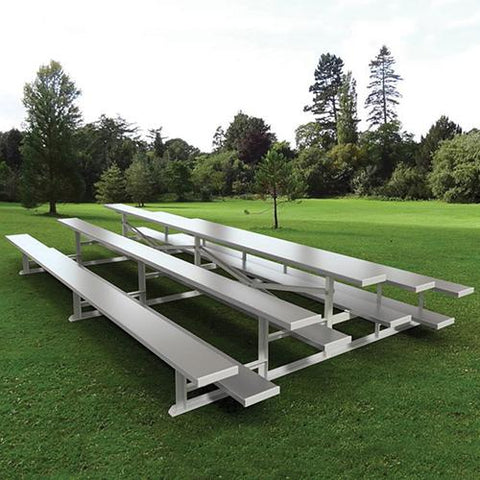BLEACHER - 21' (3 ROW - SINGLE FOOT PLANK) - BACK-TO-BACK