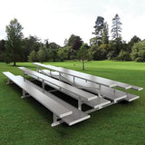 BLEACHER - 7-1/2' (3 ROW - DOUBLE FOOT PLANK) - BACK-TO-BACK