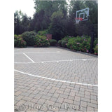 Driveway Basketball Court Line Painting Service - Contact Us For Pricing