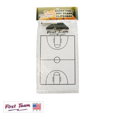 FT13 Basketball Dry Erase Clipboard