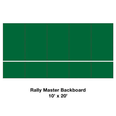 Rally Master Backboard, 10′ x 20′