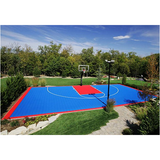 Get the Look - Custom Basketball Court Tiles - Any Size to Fit your Space!