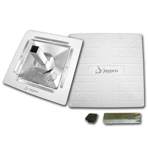 BASEBALL BASE SET - PRO-STYLE HOLLYWOOD (15"L X 15"W X 3"H) (SET OF 3) (WHITE)