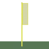 FOUL POLES - COLLEGIATE (15') - BASEBALL/SOFTBALL (SURFACE MOUNT) (YELLOW)