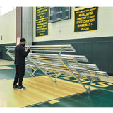 BLEACHER - 15' (4 ROW - SINGLE FOOT PLANK) - TIP & ROLL