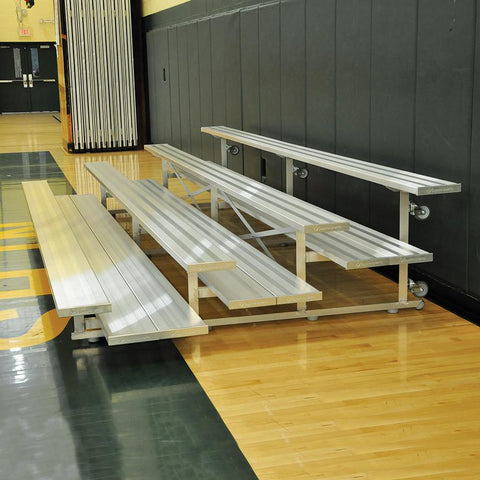 BLEACHER - 15' (4 ROW - DOUBLE FOOT PLANK) -TIP & ROLL