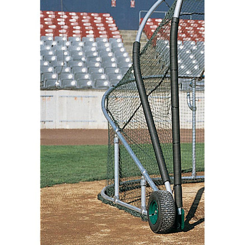 BATTING CAGE - RICOCHET CUSHION (6' LENGTH) (BLACK)