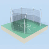 DISCUS CAGE (WITH CAGE NET & BARRIER NET - NO GROUND SLEEVES)