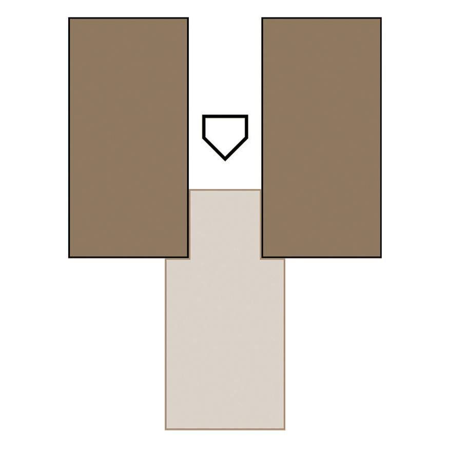 FIELD ARMOR PROTECTIVE PANEL - BASEBALL BOX (2 PANELS)