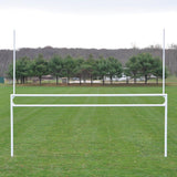 GOALS - SOCCER/FOOTBALL (WITH EUROPEAN BACKSTAYS) - DELUXE, OFFICIAL SIZE (8' H X 24' W X 4' B X 10' D)