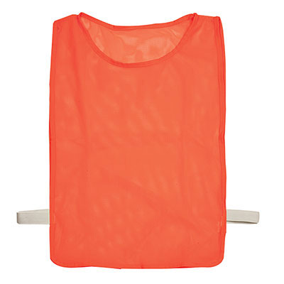 DELUXE MESH PINNIE ADULT NEON ORANGE